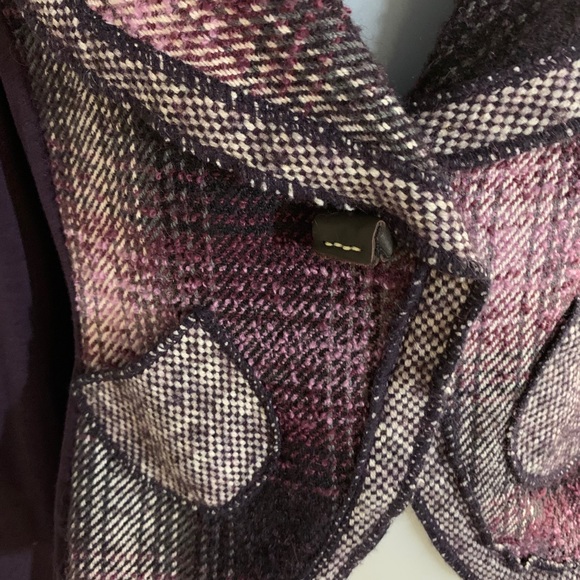 Siste’s Italy fitted jacket deep purple sz S - Picture 3 of 3